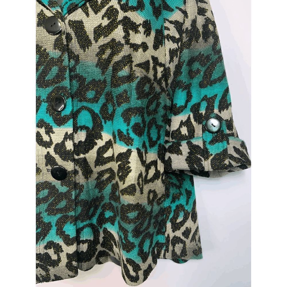 Multiples Animal Print Blazer - Picture 9 of 9